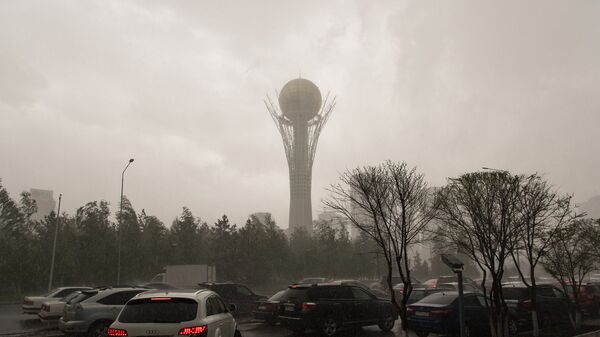 Сильный дождь в Астане - Sputnik Казахстан