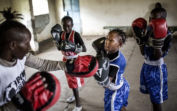 Луис Тато, Испания. Снимок Школа бокса для девочек в Кении. Категории Спорт, серии - Sputnik Казахстан