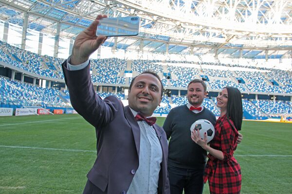 Санан Шахизаде, спортивный комментатор из Азербайджана - Sputnik Казахстан