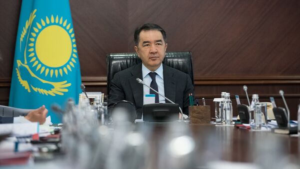 Премьер-министр Бакытжан Сагинтаев - Sputnik Казахстан