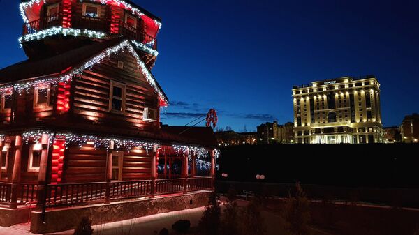 Огни ночного Саранска - Sputnik Казахстан