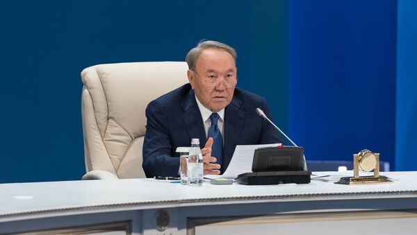 Президент Казахстана Нурсултан Назарбаев - Sputnik Қазақстан