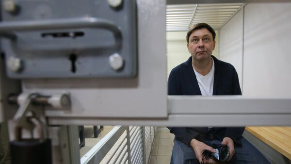 Рассмотрение апелляции по делу журналиста К. Вышинского - Sputnik Казахстан