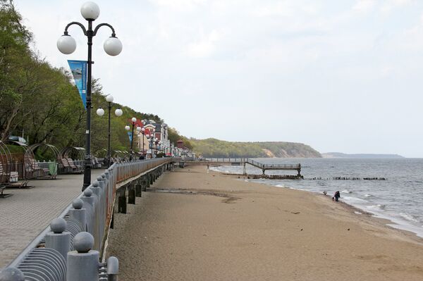 Набережная Балтийского моря в Светлогорске - Sputnik Казахстан