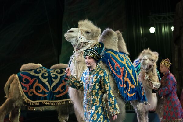 В Астане состоялась премьера театрально-циркового шоу Алпамыс - Sputnik Казахстан