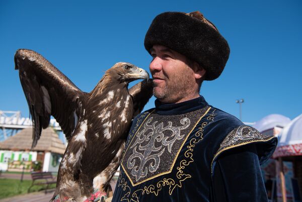 В Астане состоялось открытие национально-культурного комплекса Этноаул  - Sputnik Казахстан