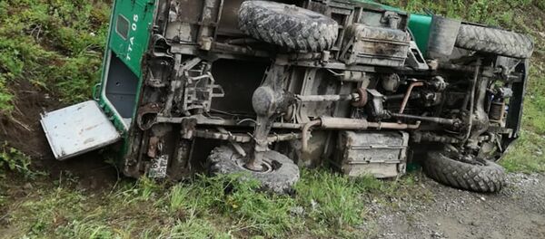 Автомобиль с туристами перевернулся в Алматинской области - Sputnik Казахстан