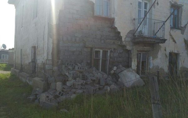 Стена дома обрушилась в Петропавловске - Sputnik Казахстан