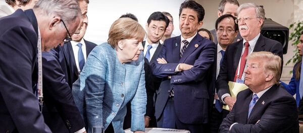 Лидеры стран G7 Лидеры стран G7 - Sputnik Казахстан