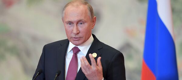 Президент РФ Владимир Путин на саммите ШОС в Китае - Sputnik Казахстан