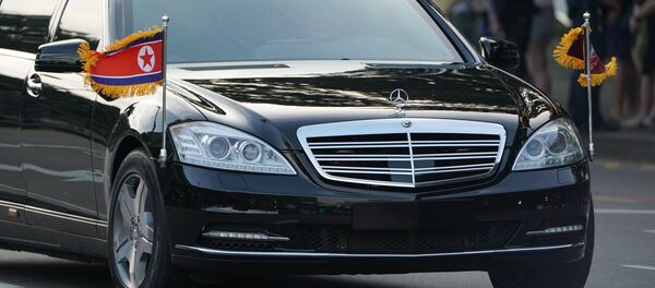 Кортеж главы КНДР Ким Чен Ына, архивное фото - Sputnik Казахстан