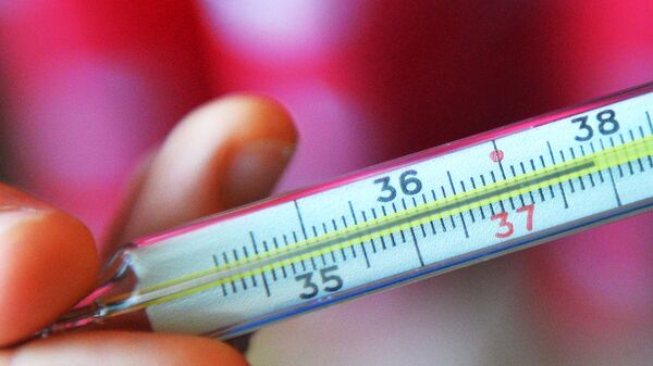Ртутный градусник для измерения температуры, архивное фото - Sputnik Қазақстан