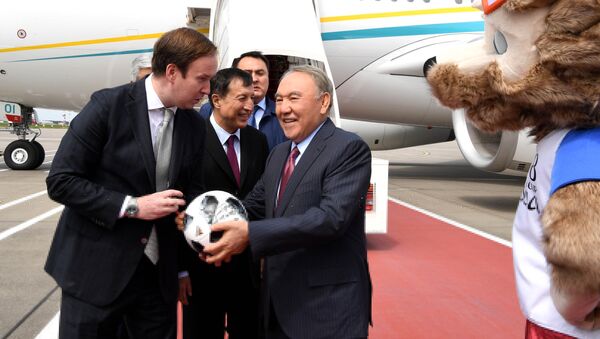 В рамках рабочего визита Москву планируется участие Нурсултана Назарбаева в церемонии открытия Чемпионата мира по футболу 2018 года - Sputnik Казахстан