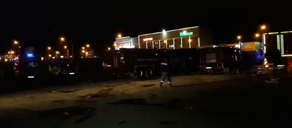 Бутики загорелись на автовокзале Саяхат - Sputnik Казахстан