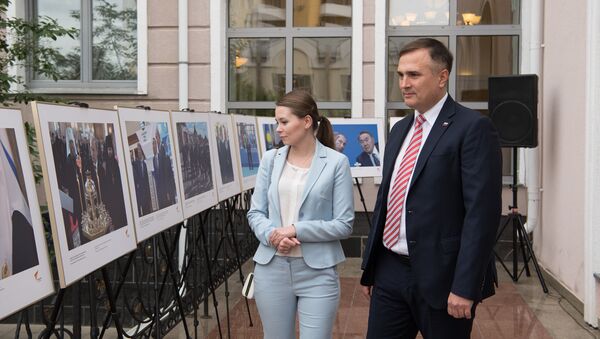 Фотовыставка в посольстве РФ в Казахстане - Sputnik Казахстан