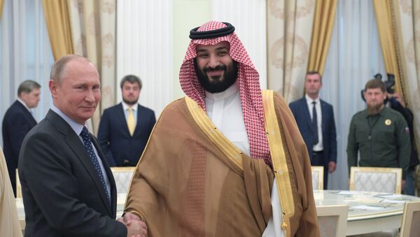 Президент РФ В. Путин встретился с наследным принцем Саудовской Аравии М. ибн Салманом Аль Саудом - Sputnik Казахстан