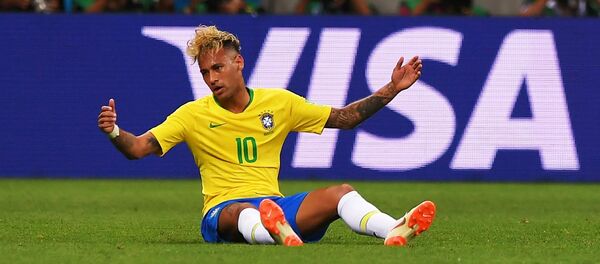 Неймар на матче Бразилия - Швейцария - Sputnik Казахстан