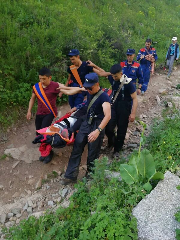 Спасательная операция в горах - Sputnik Казахстан