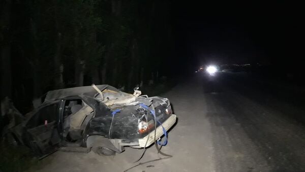 Две БМВ столкнулись на трассе в Илийском районе - Sputnik Казахстан
