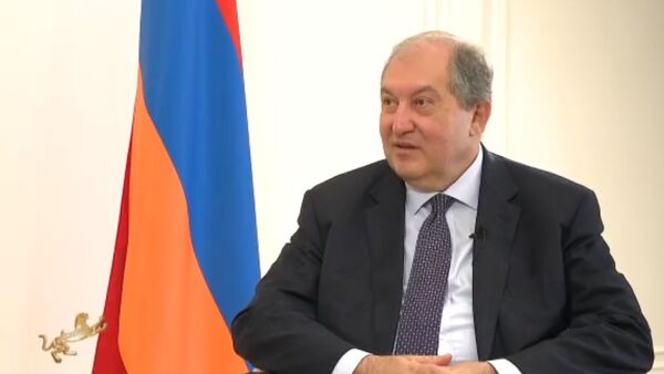 Президент Армении Армен Саркисян дал интервью Телерадиокомплексу Президента РК - Sputnik Казахстан