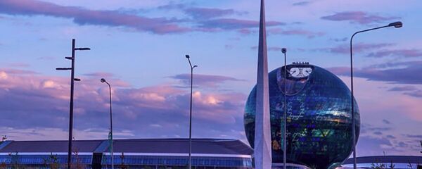 Розовые облака. Астана, 18 июня, 2018 г. - Sputnik Казахстан