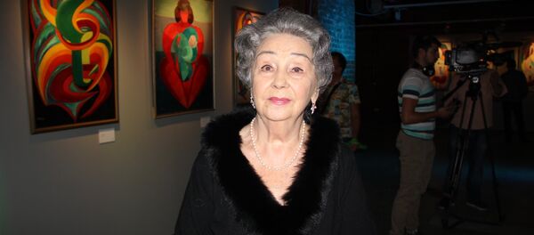 Мать казахстанской художницы Марины Шариповой Людмила Семеновна Мать казахстанской художницы Марины Шариповой Людмила Семеновна - Sputnik Казахстан