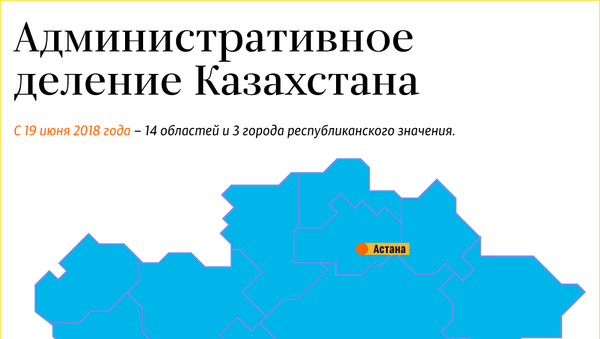 Между Шымкентом и Туркестаном: как изменилось административное деление Казахстана - Sputnik Казахстан