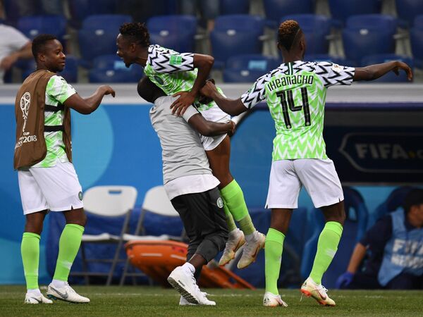 Футбол. ЧМ-2018. Матч Нигерия - Исландия - Sputnik Казахстан