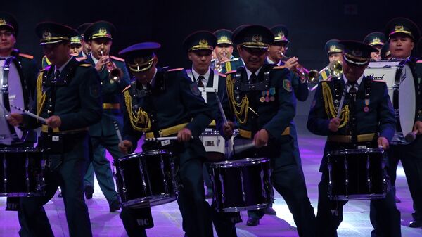 Военные оркестры Казахстана, России и КНР показали свое мастерство в Астане - Sputnik Казахстан
