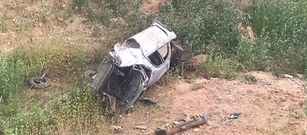 Авария в Туркестанской области - Sputnik Казахстан