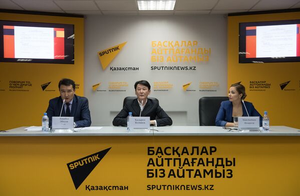 Пресс-конференция с участием Кадырали Болманова, 27 июня 2018 г. - Sputnik Казахстан