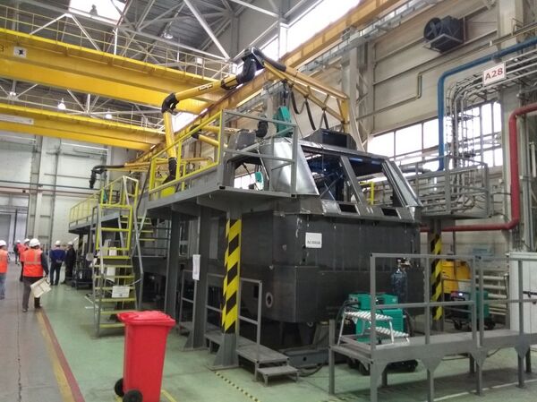 Пресс-тур на Электровозосборочный завод в Астане - Sputnik Казахстан