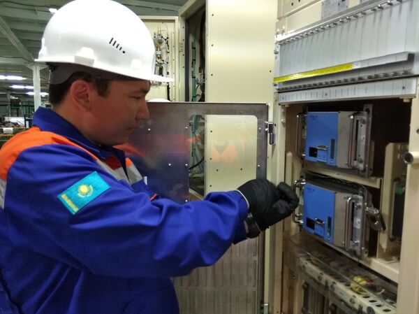 Пресс-тур на Электровозосборочный завод в Астане - Sputnik Казахстан