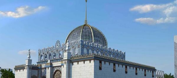 Открытие исторической части павильона Казахстан на ВДНХ Открытие исторической части павильона Казахстан на ВДНХ - Sputnik Казахстан