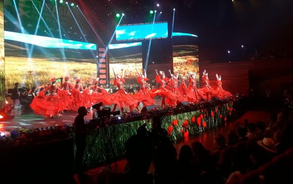 Труппа Астана Балет на сцене кинофестиваля Евразия в Астане - Sputnik Казахстан