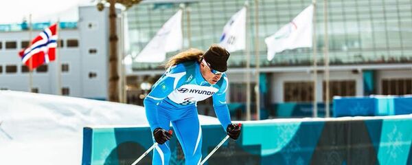 Лыжник Александр Колядин - Sputnik Казахстан