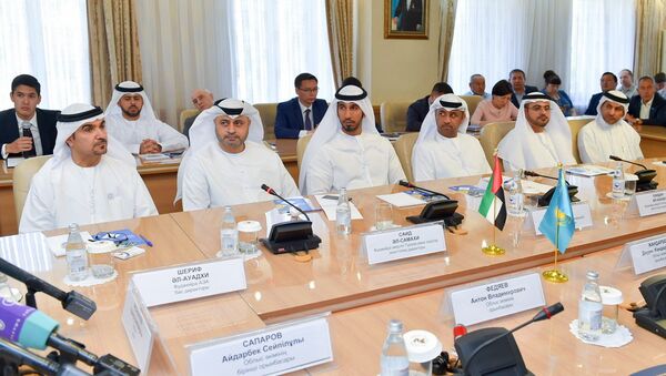 Арабские бизнесмены на встрече с акимом СКО - Sputnik Казахстан