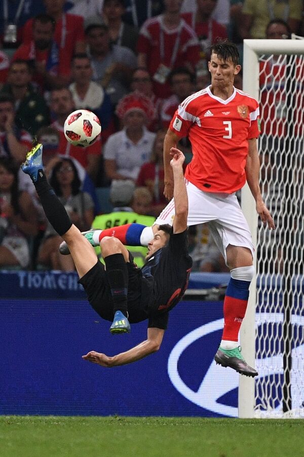 Футбол. ЧМ-2018. Матч Россия - Хорватия Футбол. ЧМ-2018. Матч Россия - Хорватия - Sputnik Казахстан