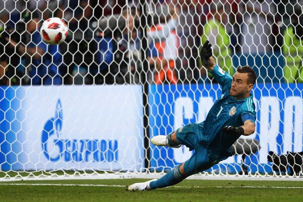 Футбол. ЧМ-2018. Матч Россия - Хорватия - Sputnik Казахстан