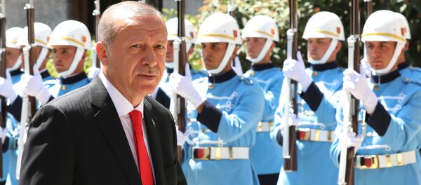 Президент Турции Реджеп Тайип Эрдоган Президент Турции Реджеп Тайип Эрдоган - Sputnik Казахстан