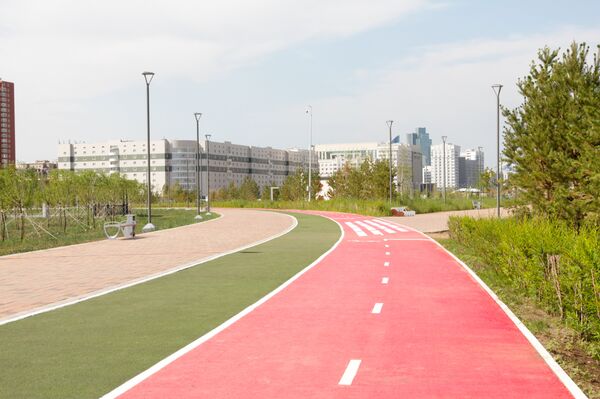 Новые велодорожки в Астане - Sputnik Казахстан