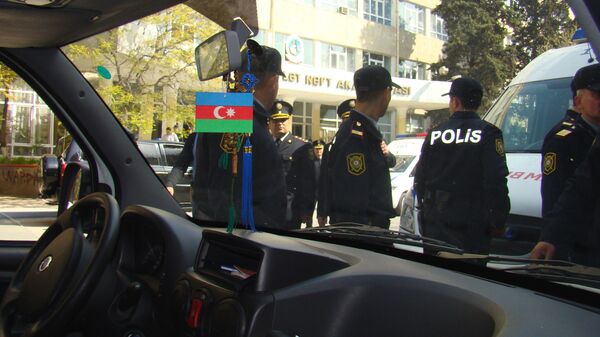 Әзербайжан полициясы - Sputnik Қазақстан