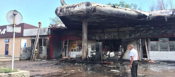 Пожар на заправке - Sputnik Казахстан