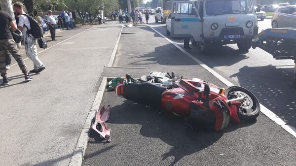 Мотоциклист погиб на пересечении проспекта Райымбека и улицы Емцова - Sputnik Казахстан