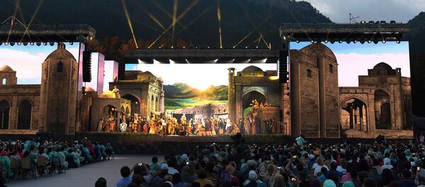 Посещение оперы Биржан-Сара - Sputnik Казахстан