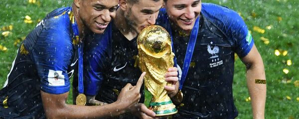 Награждение победителей ЧМ-2018 по футболу - Sputnik Казахстан