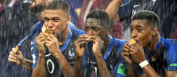 Награждение победителей ЧМ-2018 по футболу - Sputnik Казахстан