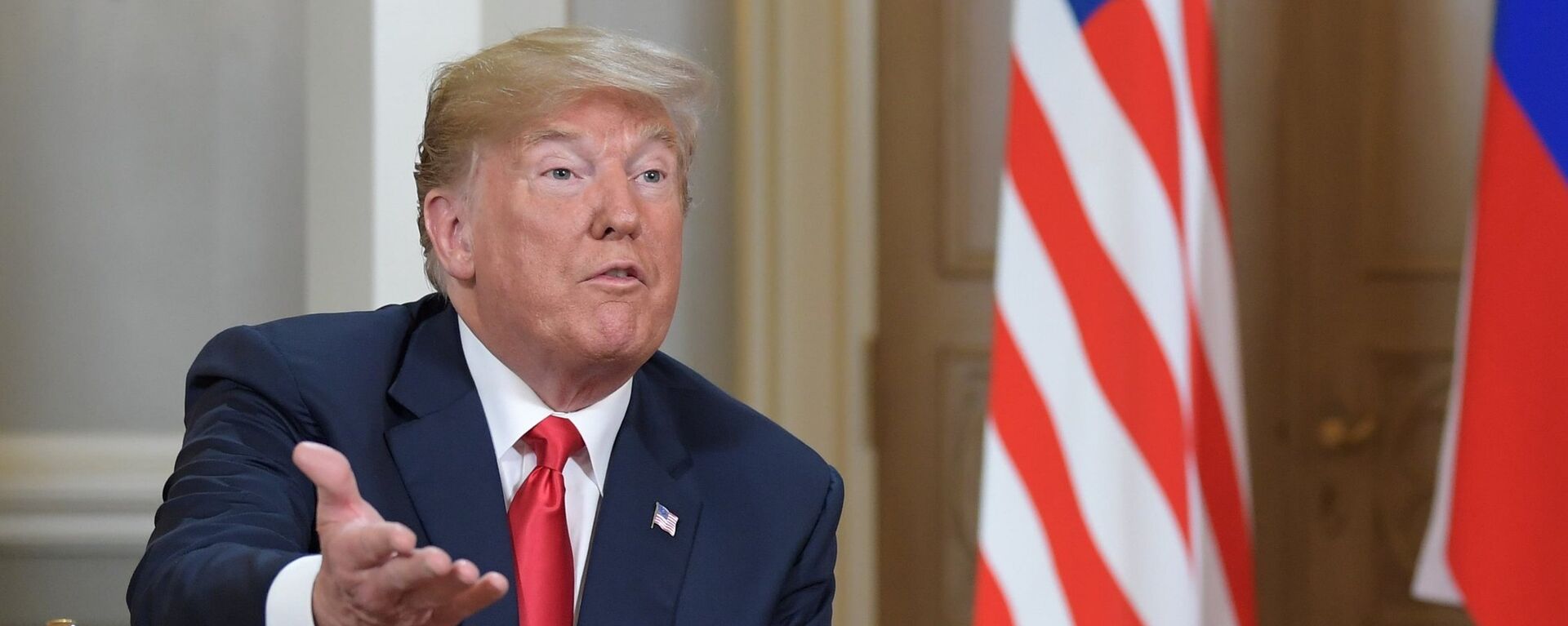 Президент США Дональд Трамп в Хельсинки, архивное фото - Sputnik Казахстан, 1920, 03.04.2026