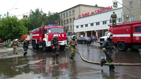 Пожар на коммунальном рынке в Петропавловске ликвидирован - Sputnik Казахстан