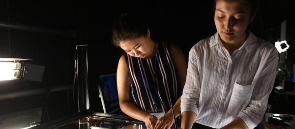 Юные мультипликаторы из Казахстана Томирис Давлетова и Адель Дуйсебаева - Sputnik Казахстан